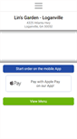 Mobile Screenshot of linsgardenloganville.com